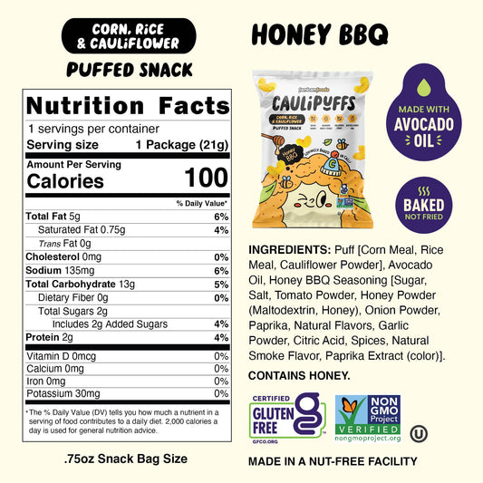 Honey BBQ .75oz Snack Bags