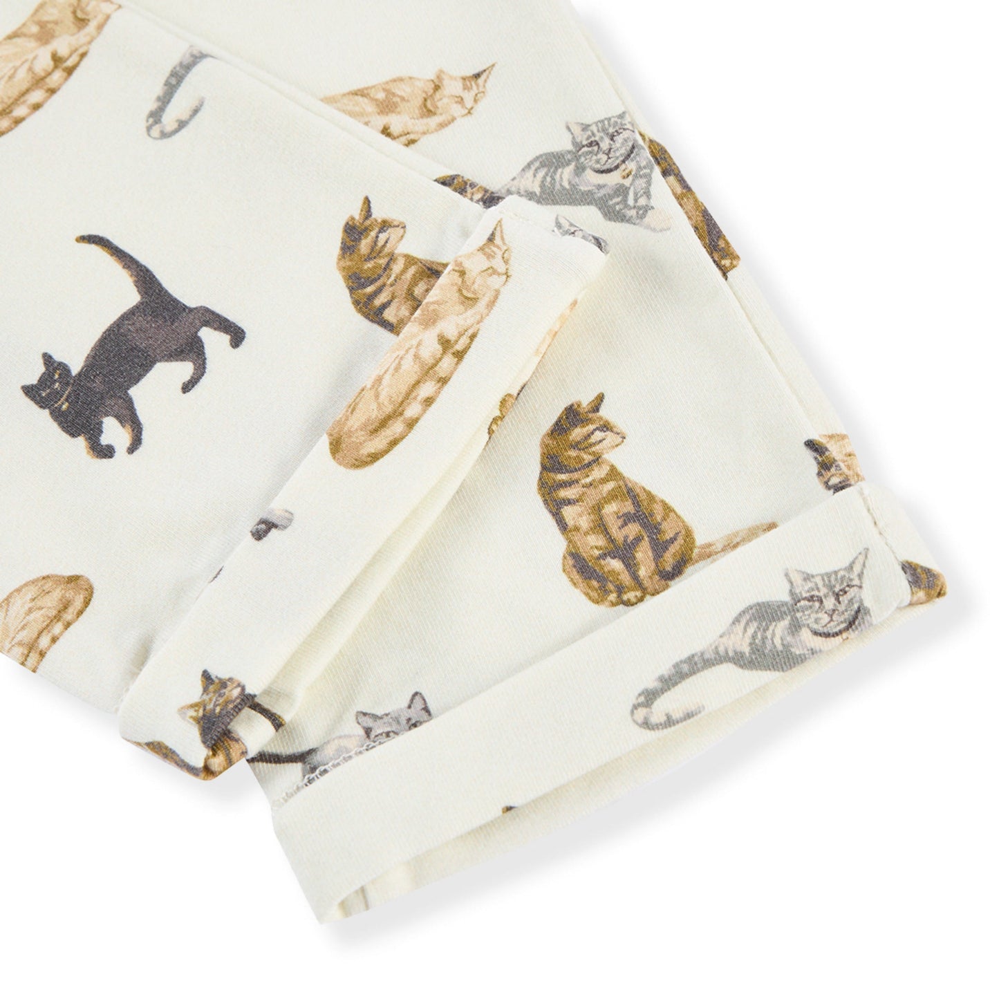 Cat Cotton Stretch Jogger Pants