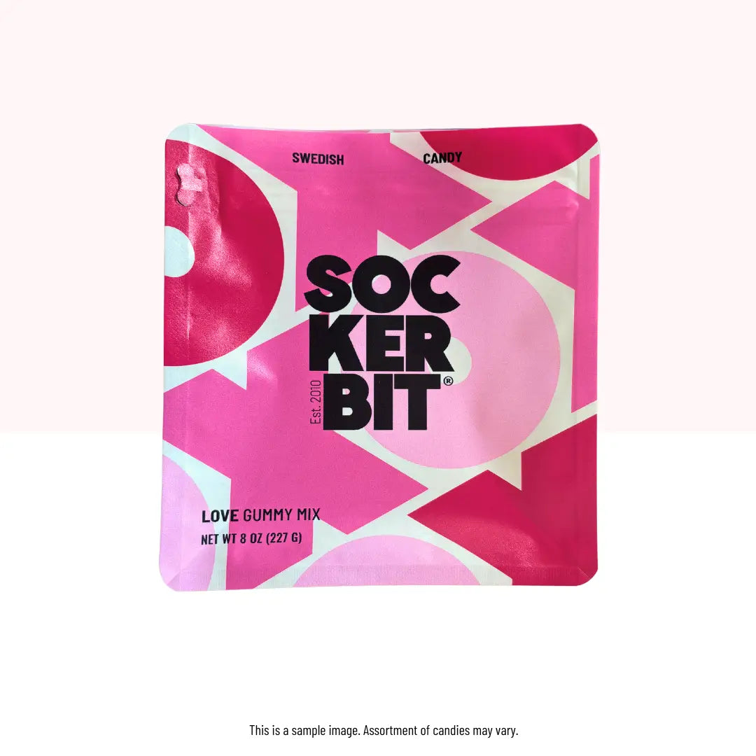 Love Gummy Mix Swedish Candy Bag
