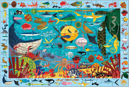 Ocean Life Search & Find Puzzle