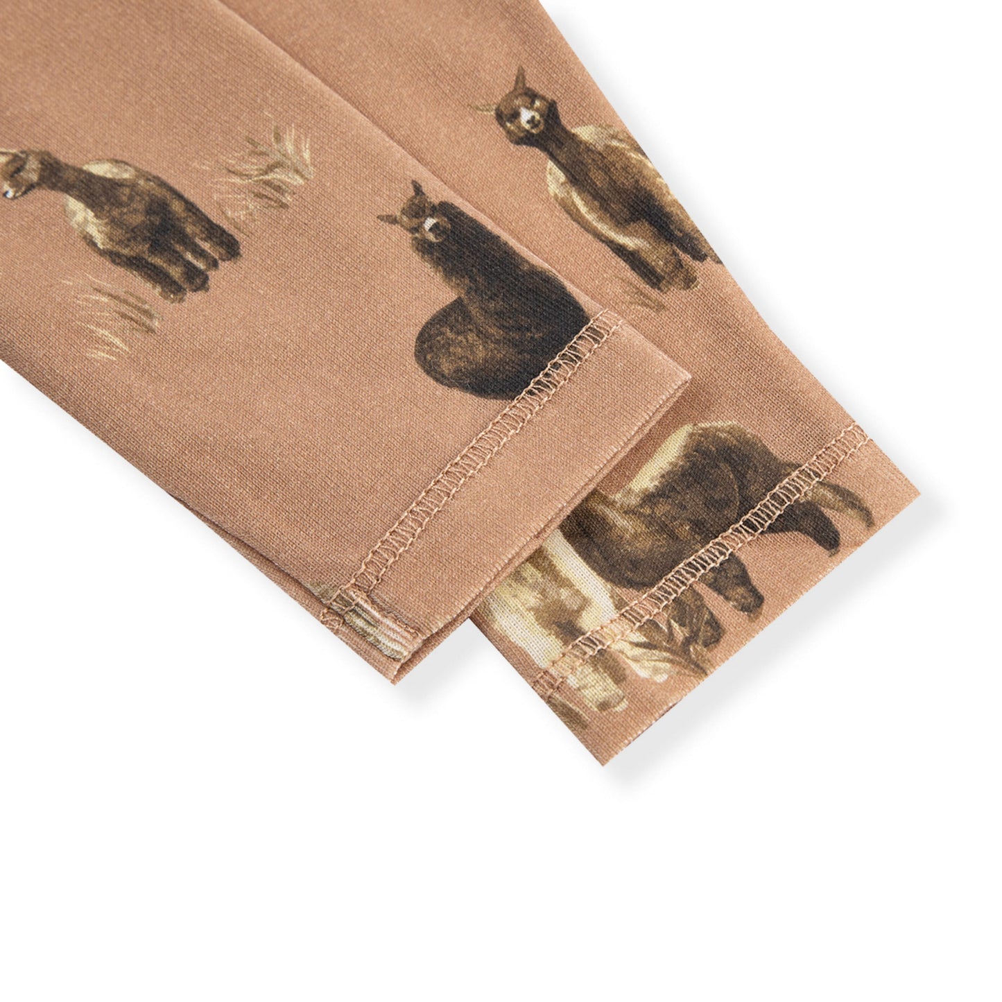 Alpaca Organic Cotton Long Sleeve Two Piece Pajama Set