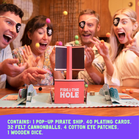 Fire In The Hole! The Family Pirate Adventure Board Game