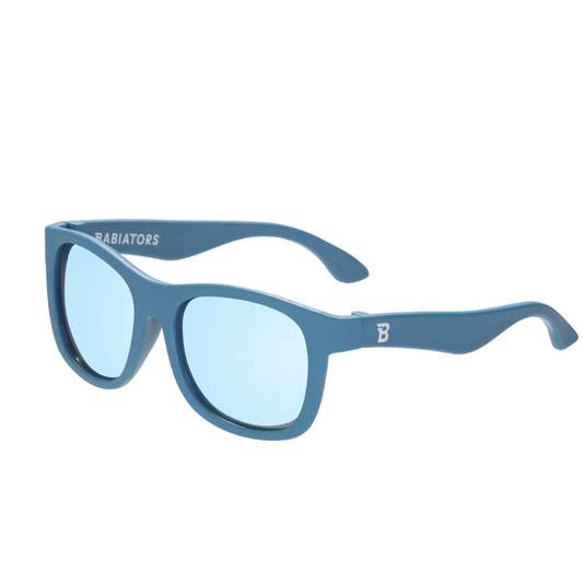 Midnight Blue Polarized Navigator | Light Blue Mirrored Lens