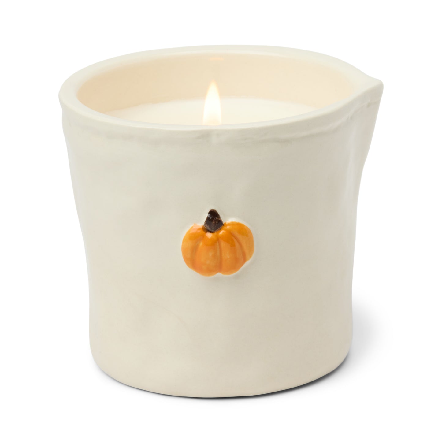 BISTRO WHITE CERAMIC PUMPKIN -PUMPKIN & SPICE