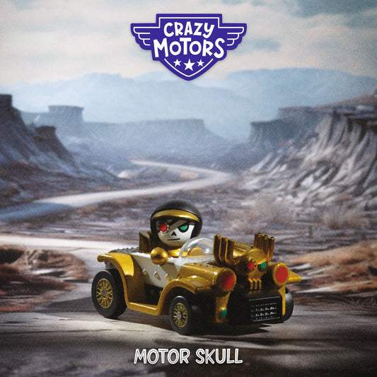 Crazy Motors Motor Skull
