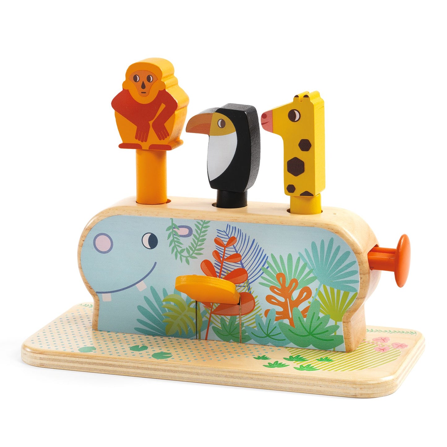 Multi Pop Wooden Activity Toy