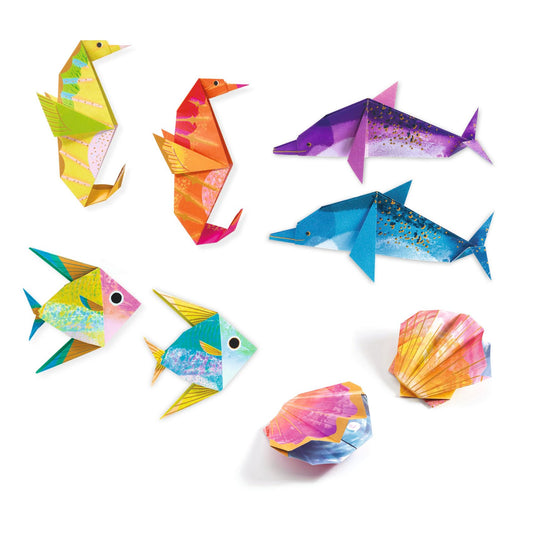 Sea Creatures Origami Paper Craft Kit