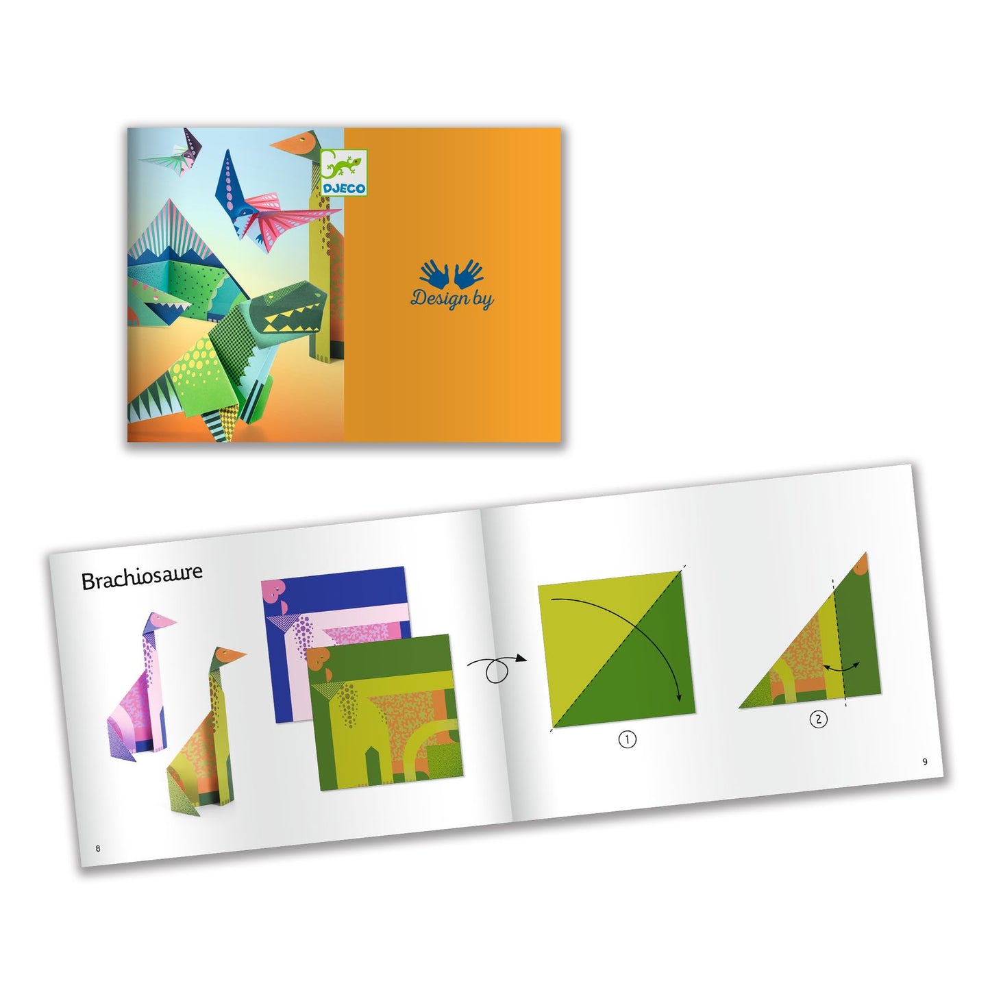 Dinosaur Origami Paper Craft Kit