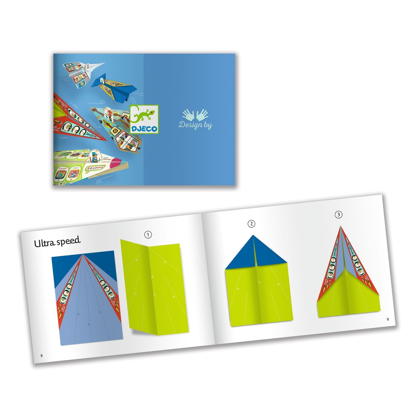 Planes Origami Paper Craft Kit