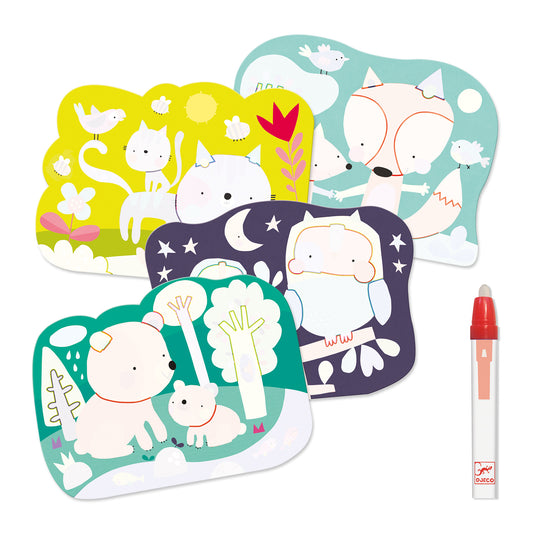 Hidden in the Woods Paint with Water Activity Set