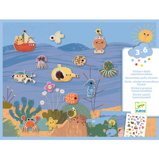 Repositionable Stickers - Summertime Thick Stickers