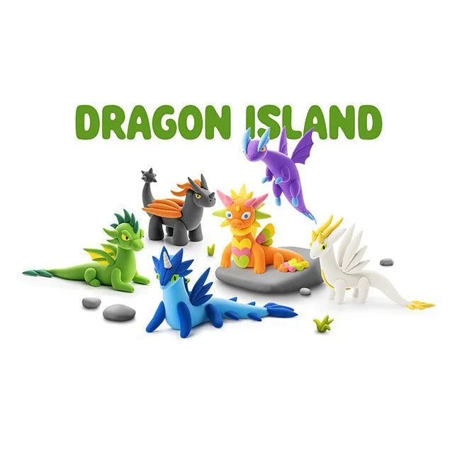 Hey Clay Dragon Island