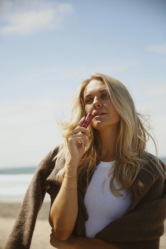 Rose Tallow Lip Balm (tinted)