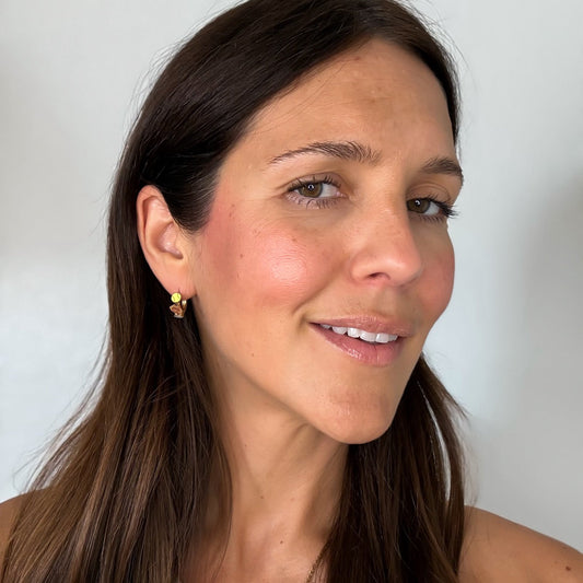 Sports 3D Huggie Hoop Earrings