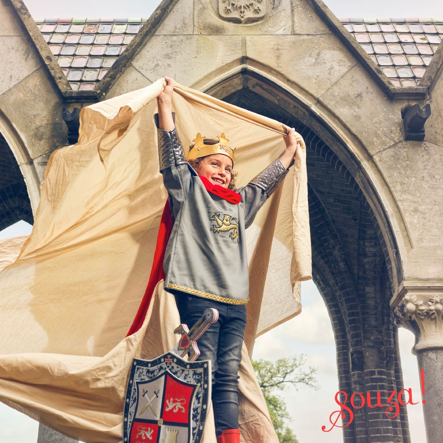 King Arthur Knight Costume for Kids - Carnival & Festive Use (2 sizes)