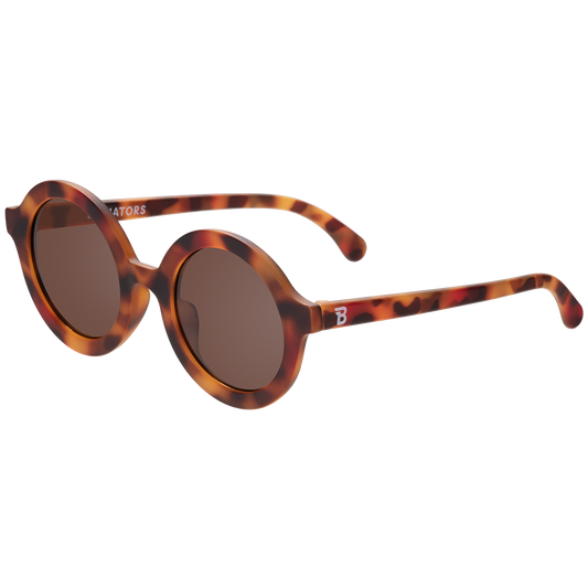Classic Tortoise Euro Round I Amber Lenses