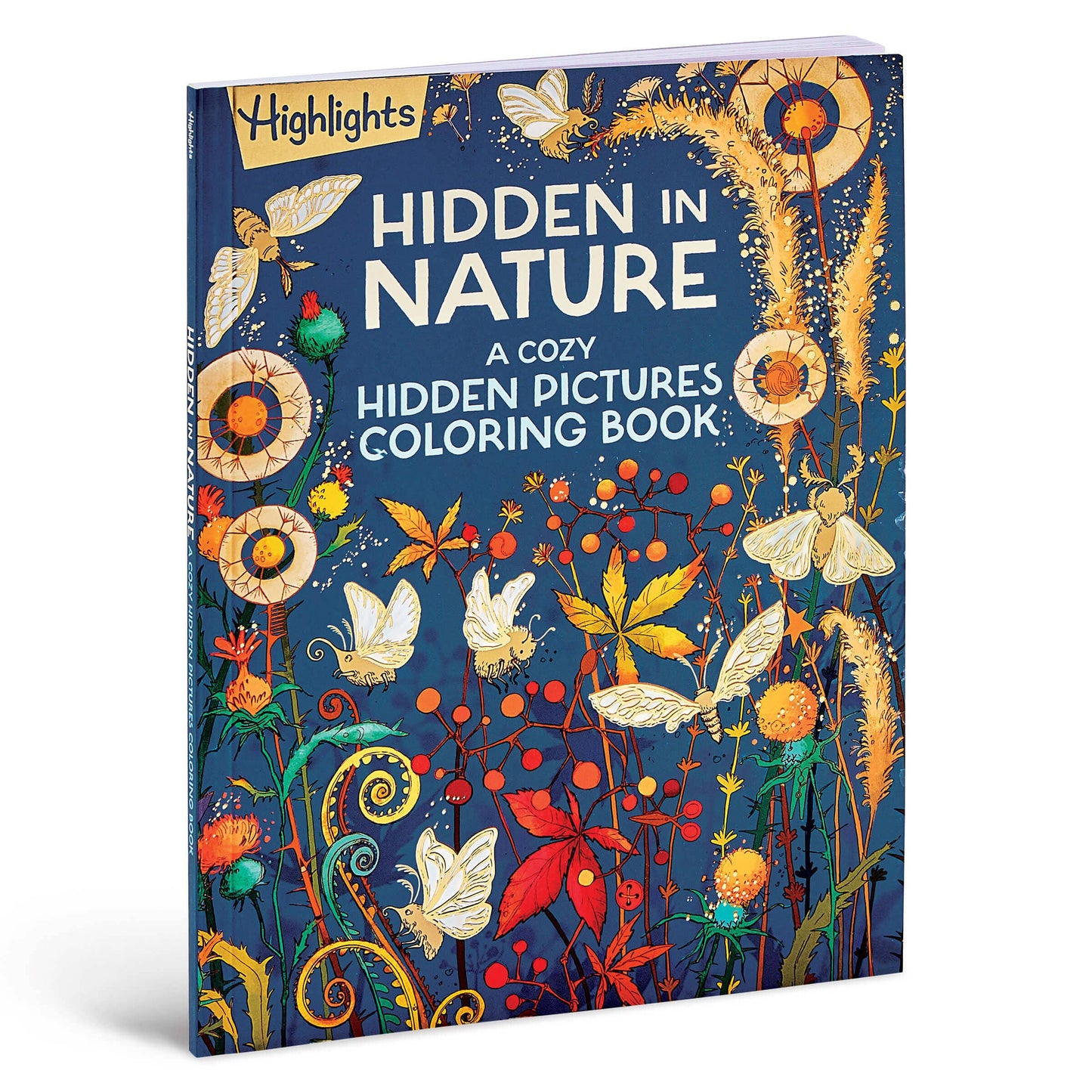 Hidden in Nature: A Cozy Hidden Pictures Coloring Book