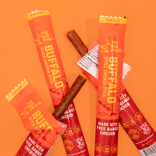 Buffalo Style All-Natural Chicken Meat Sticks, Zero Sugar - Margot's Mercantile