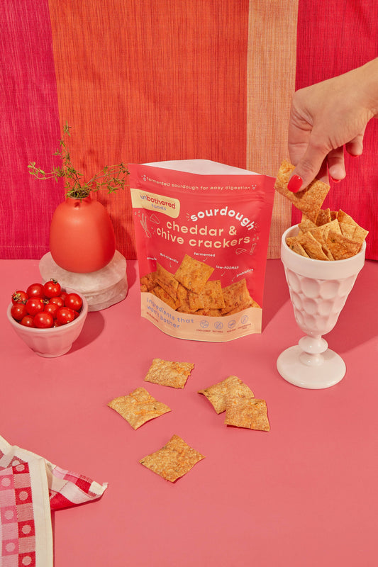 Cheddar & Chive Sourdough Cracker - Margot's Mercantile