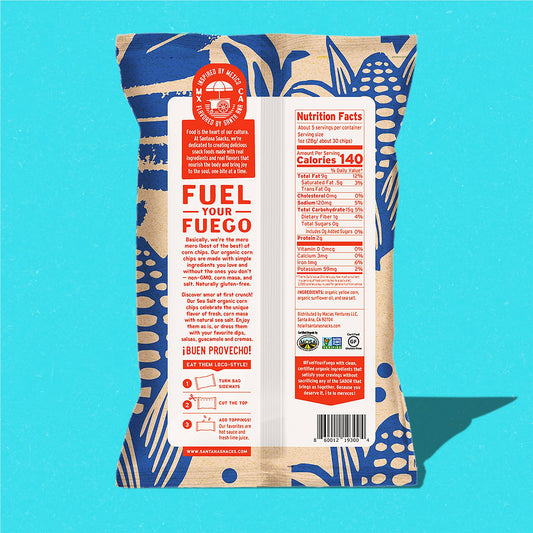 Santana Snacks Organic Corn Chips - 5oz.