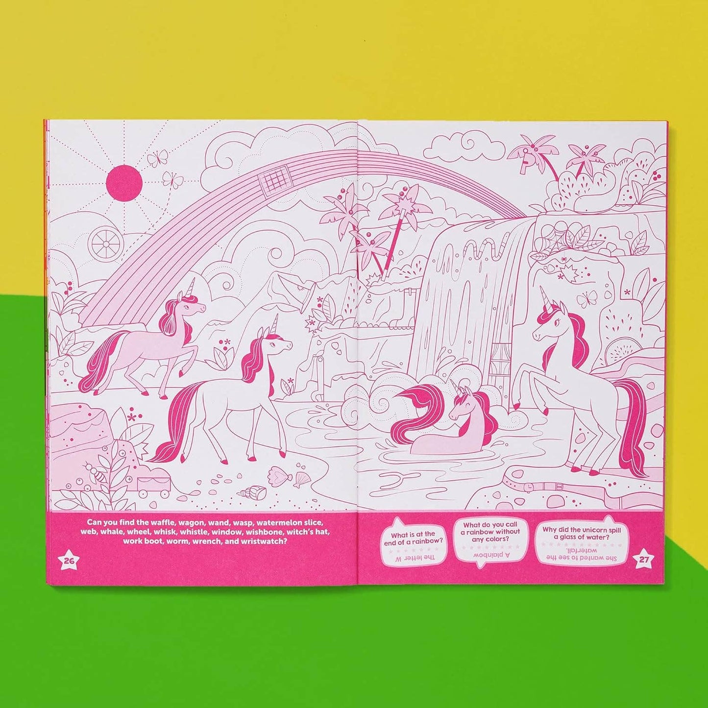 Unicorn Sparkle Hidden Pictures Puzzles