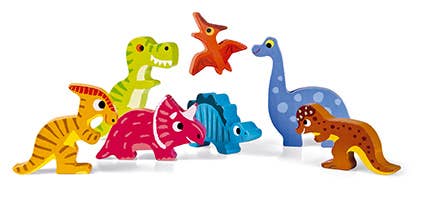 CHUNKY PUZZLE | DINOSAURS | 7 STAND-ALONE PIECES