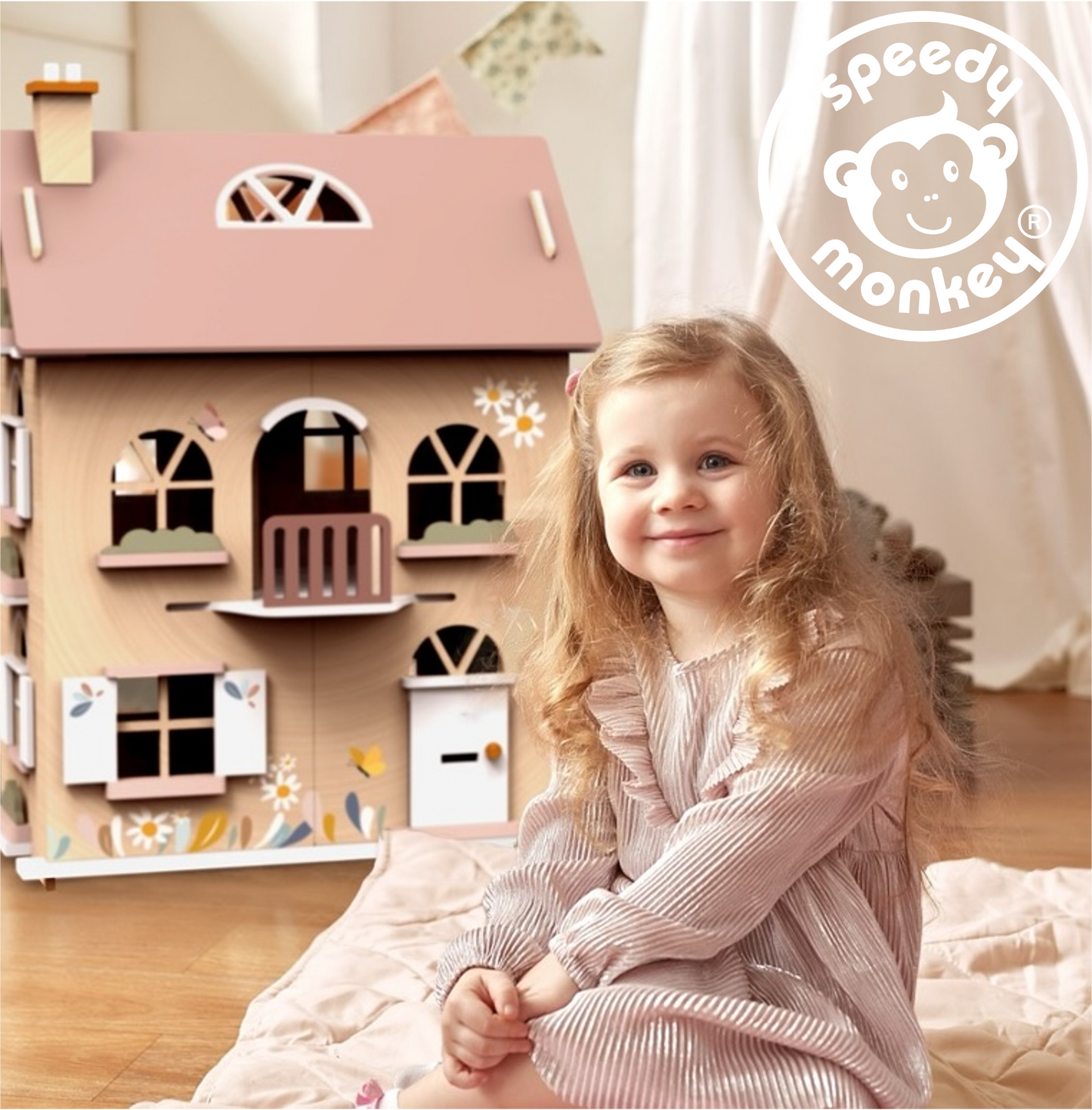 Doll House Living room set incl. 1 character