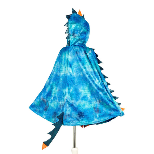 Blue Dragon Costume Cape for Kids - Carnival & Festive Use - sz 4–7 yrs