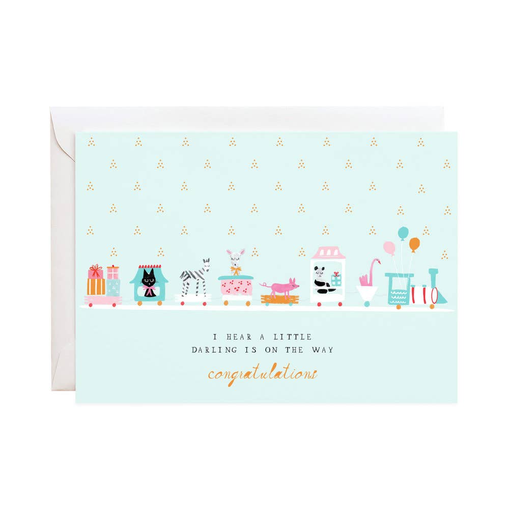 Choo Choo Train - Greeting Card - Margot's Mercantile