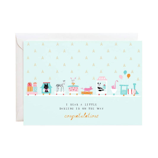Choo Choo Train - Greeting Card - Margot's Mercantile