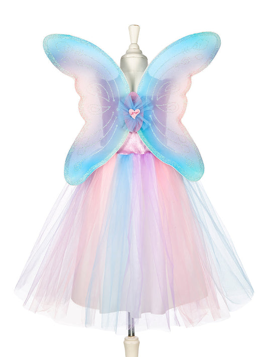 Felicity Fairy Costume – Dress and Wings Set (pink & blue) - Role-Play for Children(3sizes)