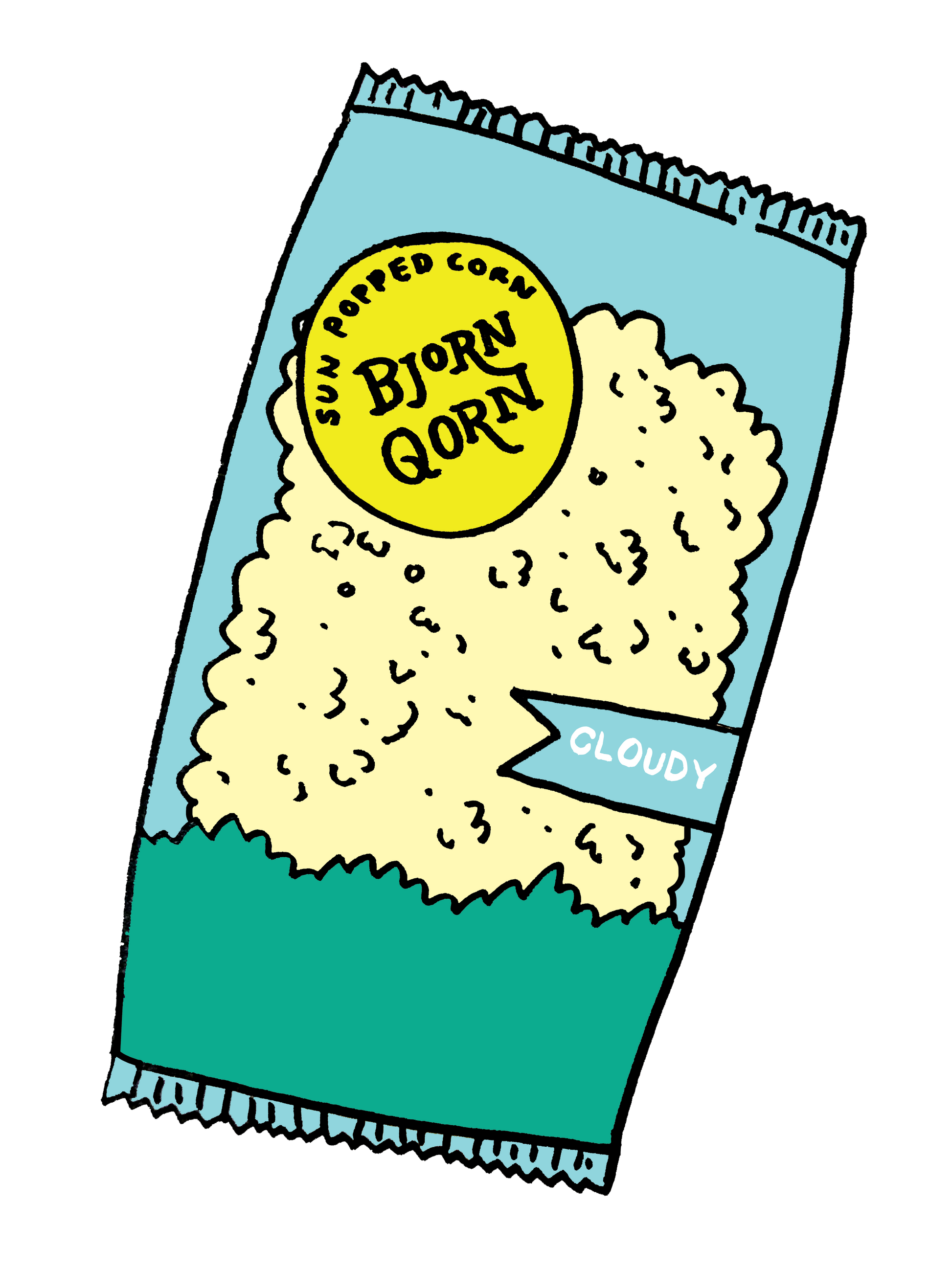 3oz Cloudy BjornQorn - Margot's Mercantile