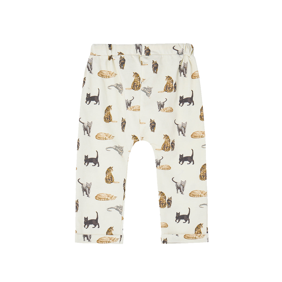Cat Cotton Stretch Jogger Pants