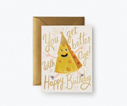 Better With Age Birthday Card