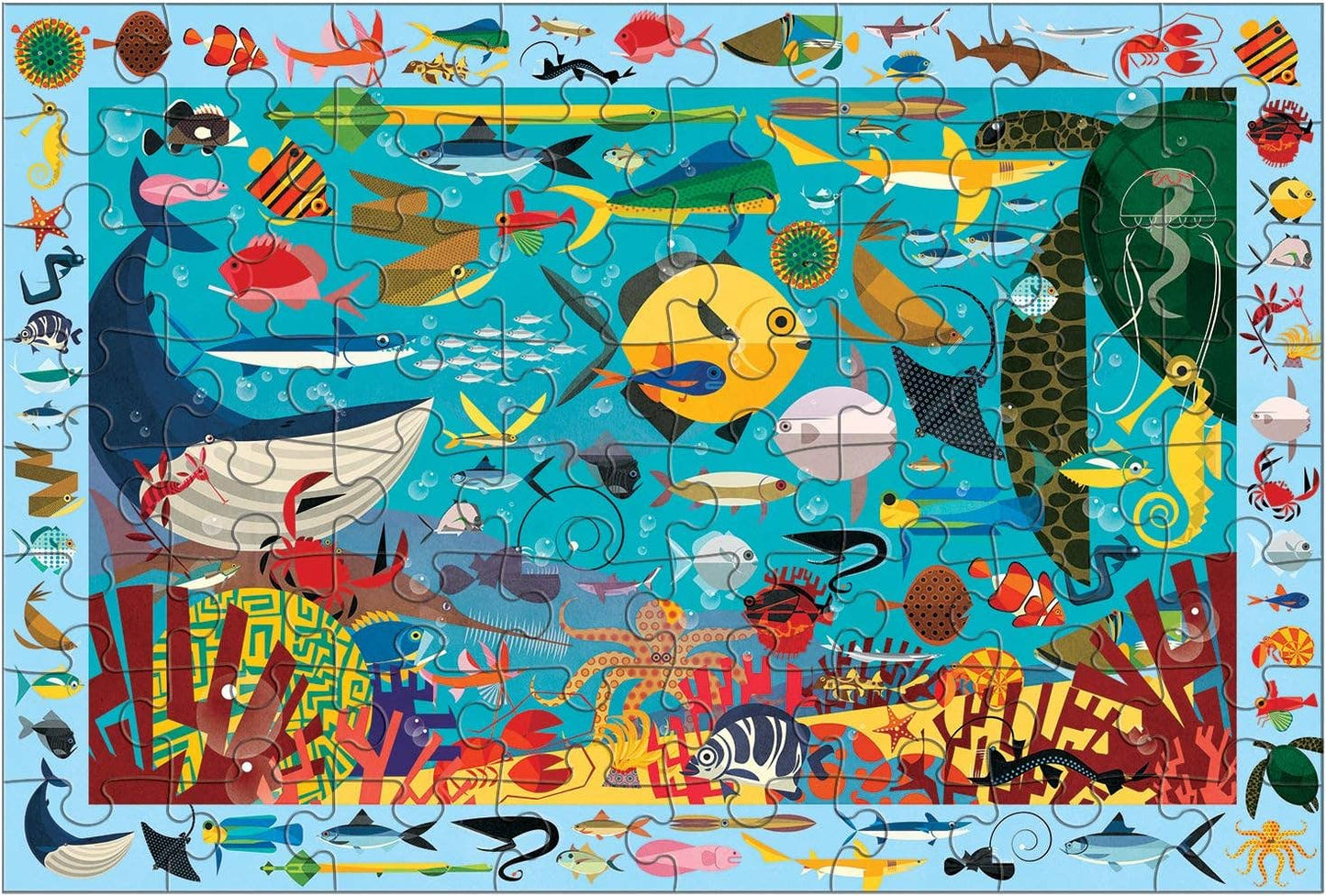 Ocean Life Search & Find Puzzle