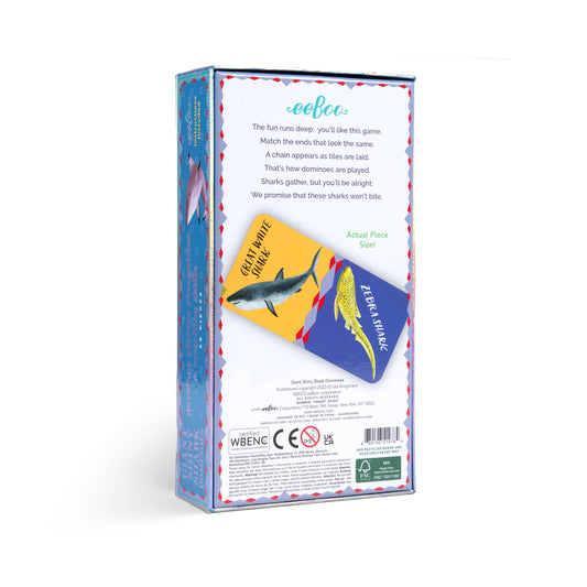 Shark Giant Shiny Dominoes