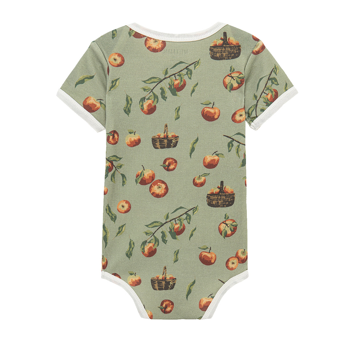 Apple Orchard Organic Cotton Short Sleeve One Piece