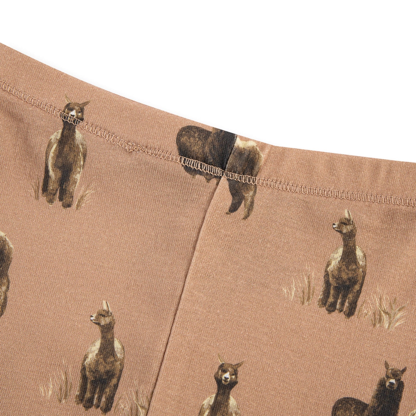 Alpaca Organic Cotton Long Sleeve Two Piece Pajama Set