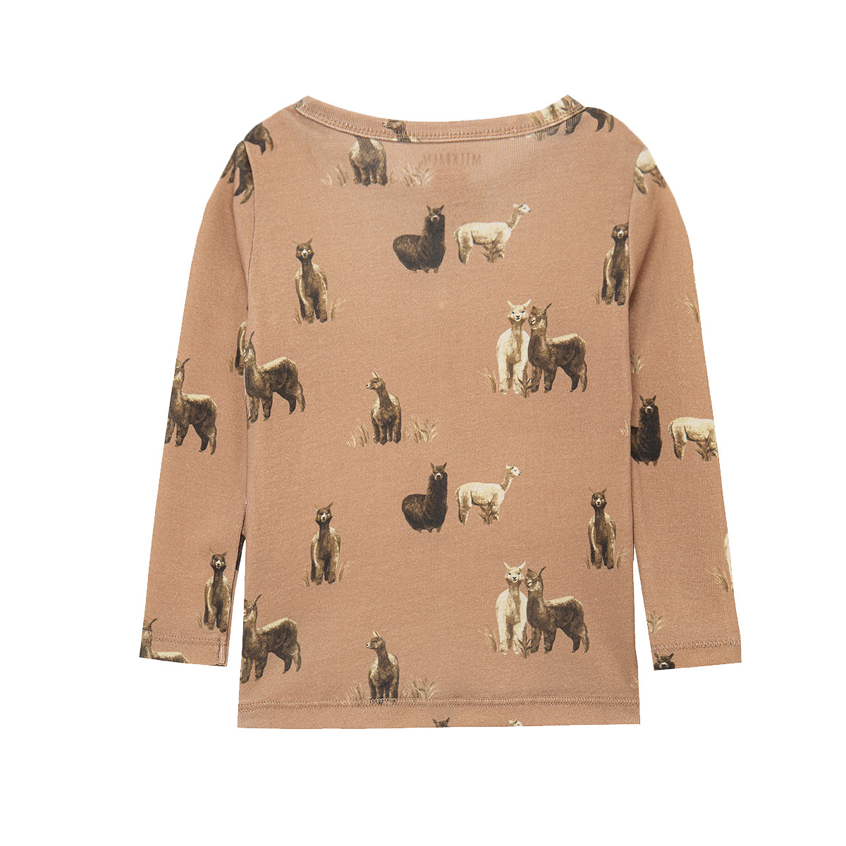 Alpaca Organic Cotton Long Sleeve Two Piece Pajama Set