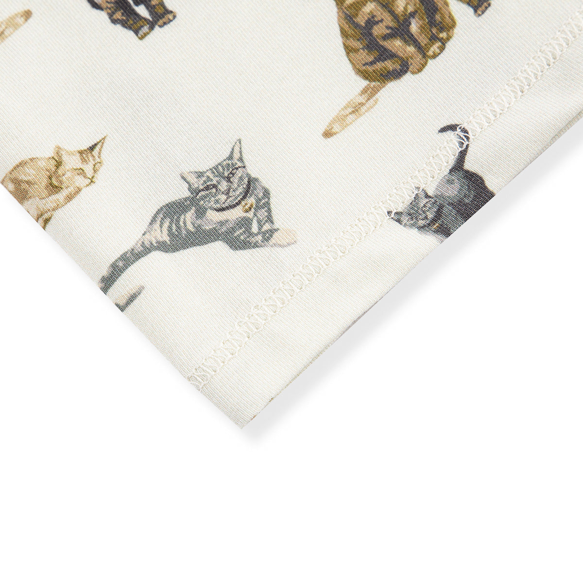 Cat Cotton Stretch Long Sleeve Two Piece Pajama Set