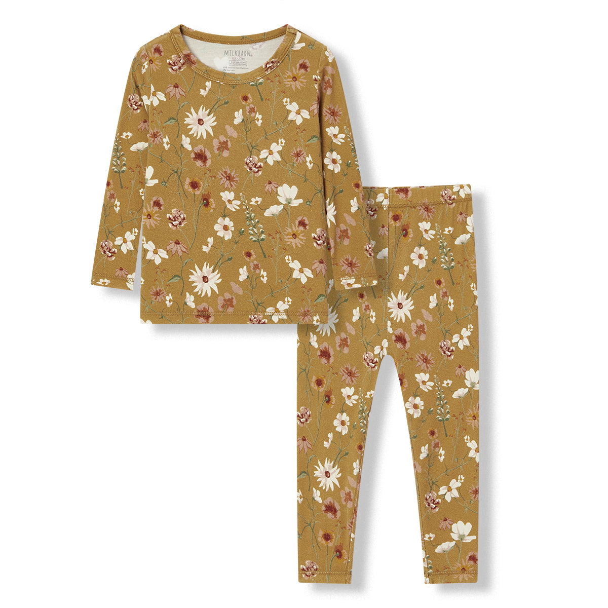 Wildflower Luxe Stretch Long Sleeve Two Piece Pajama Set