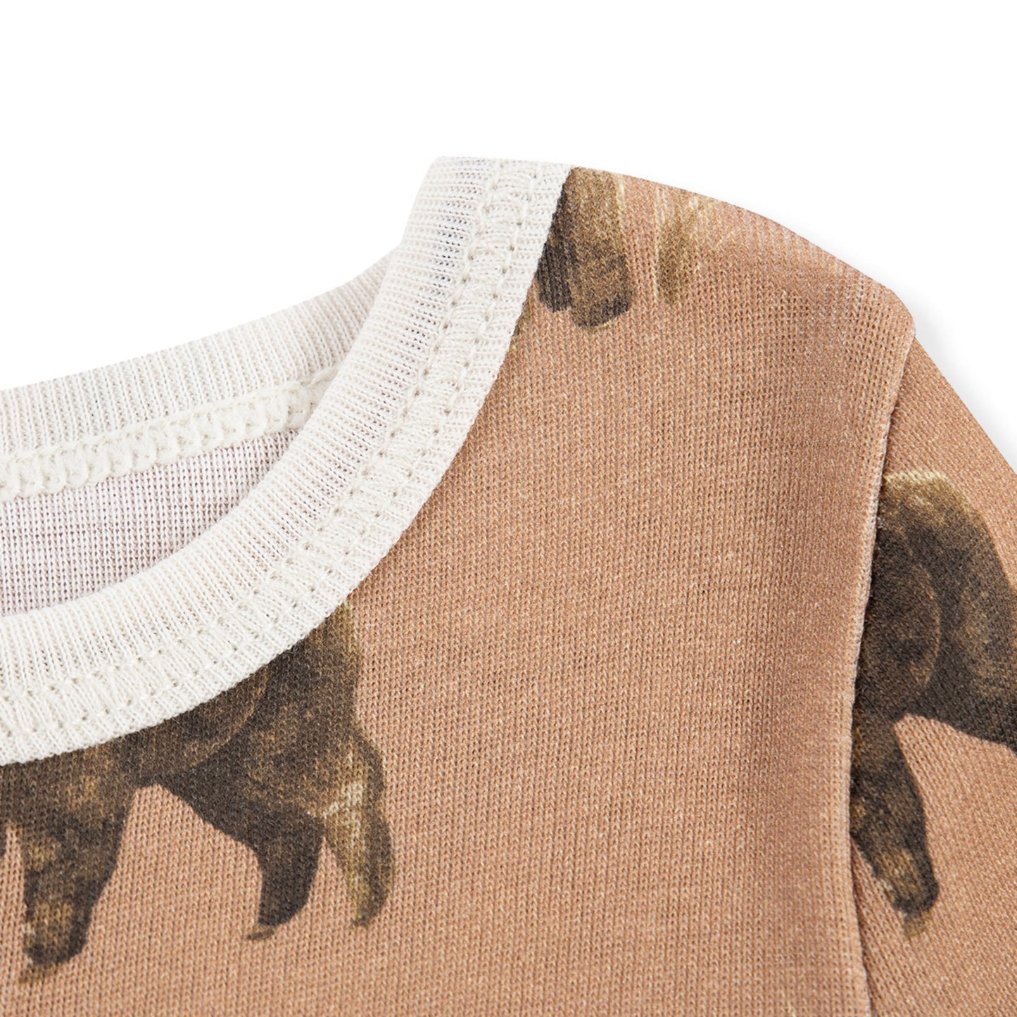 Alpaca Organic Cotton Zipper Pajama