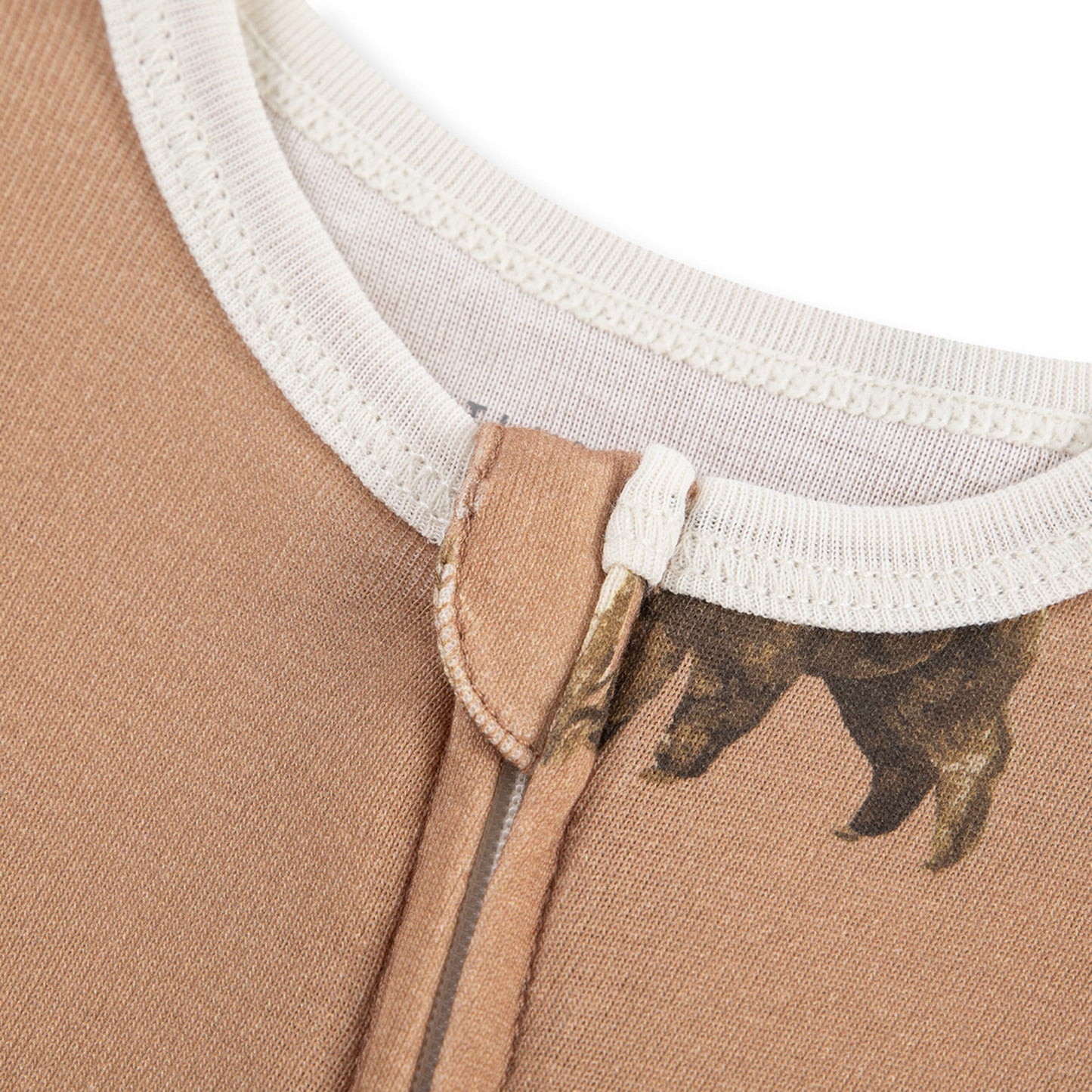 Alpaca Organic Cotton Zipper Pajama