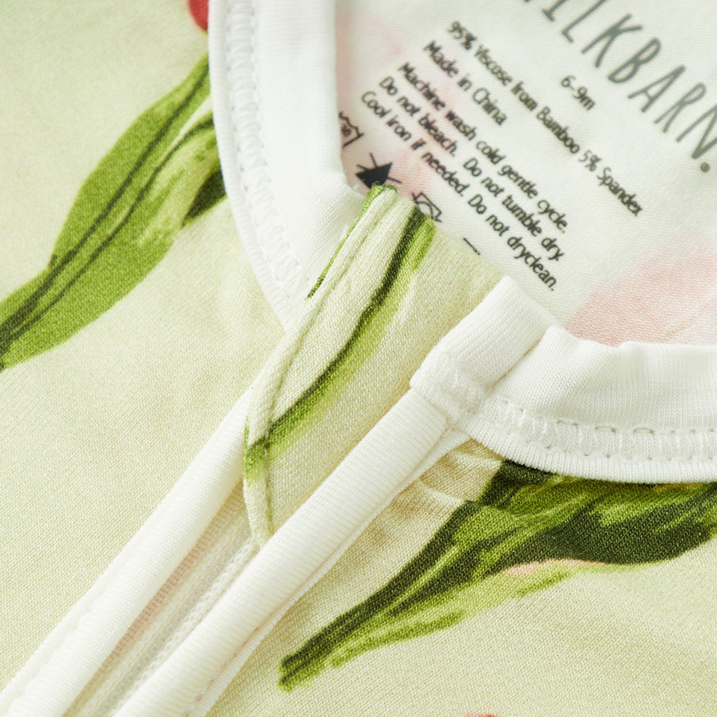 Tulip Luxe Stretch Zipper Footed Romper