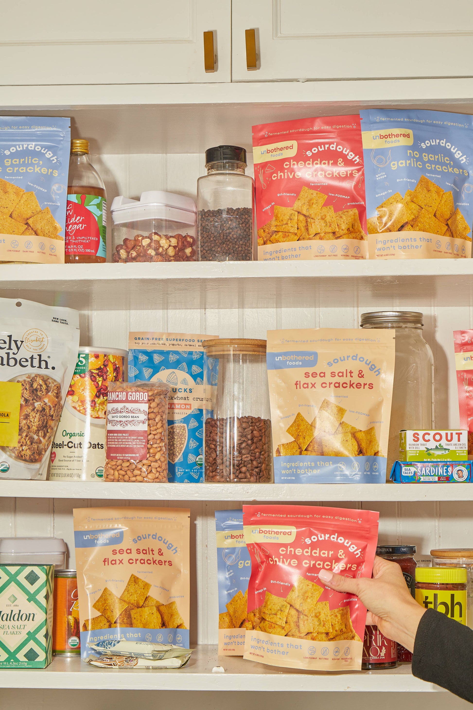 Cheddar & Chive Sourdough Cracker - Margot's Mercantile