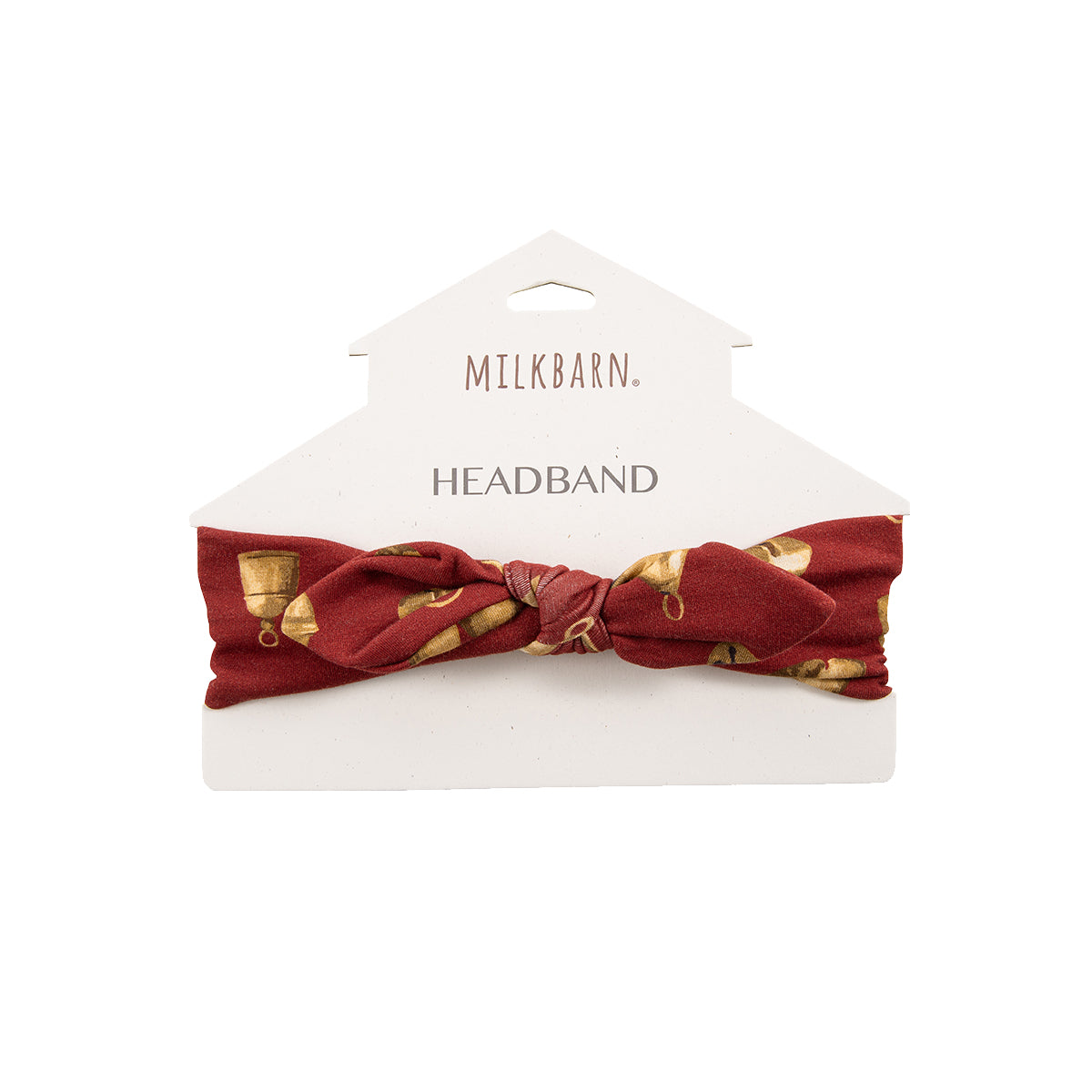 Vintage Bell Brushed Knotted Headband