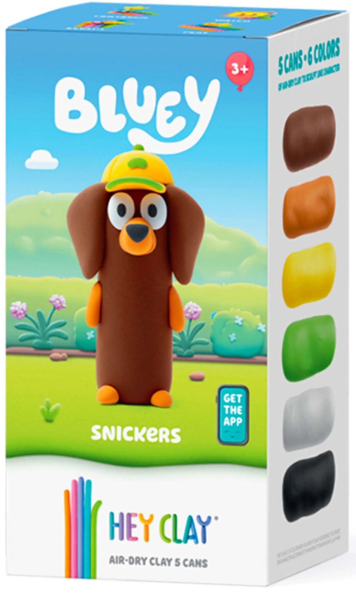 Hey Clay Bluey Characters - Singles