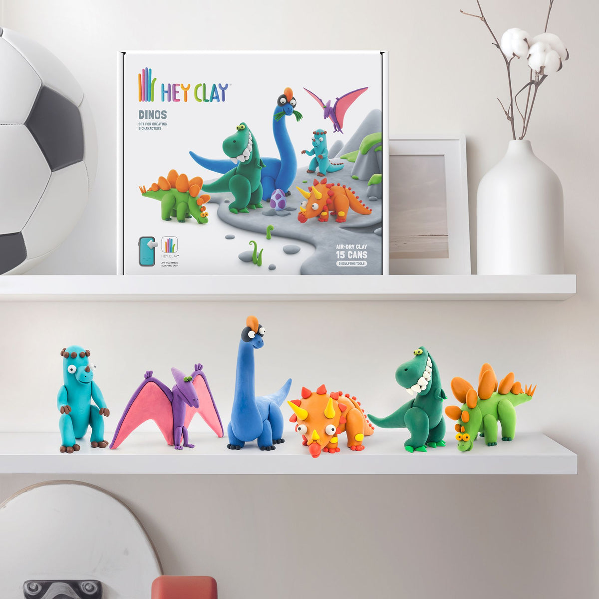 Hey Clay Dinosaurs