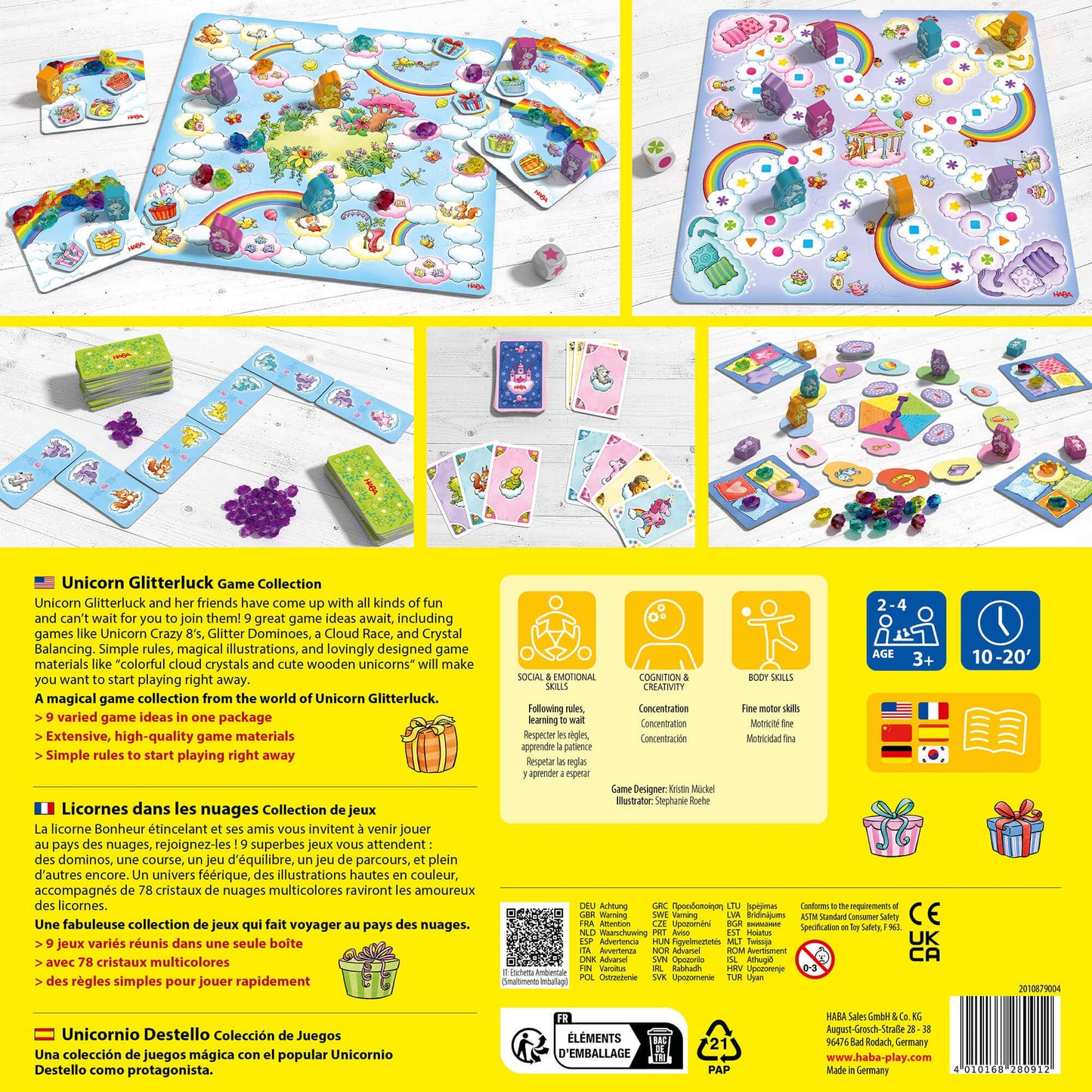 Unicorn Glitterluck Collection – Magical Unicorn Board Games