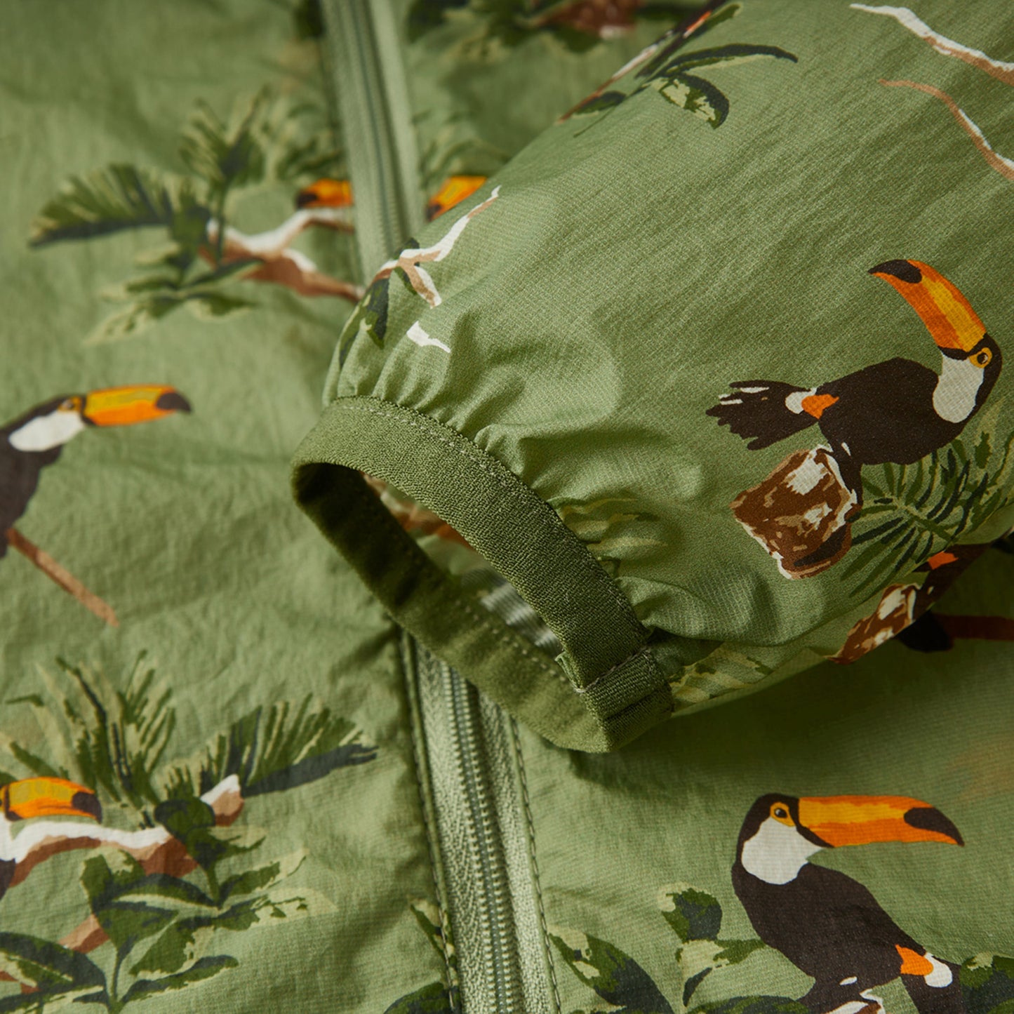 Toucan Hooded Sun Shield Windbreaker Jacket